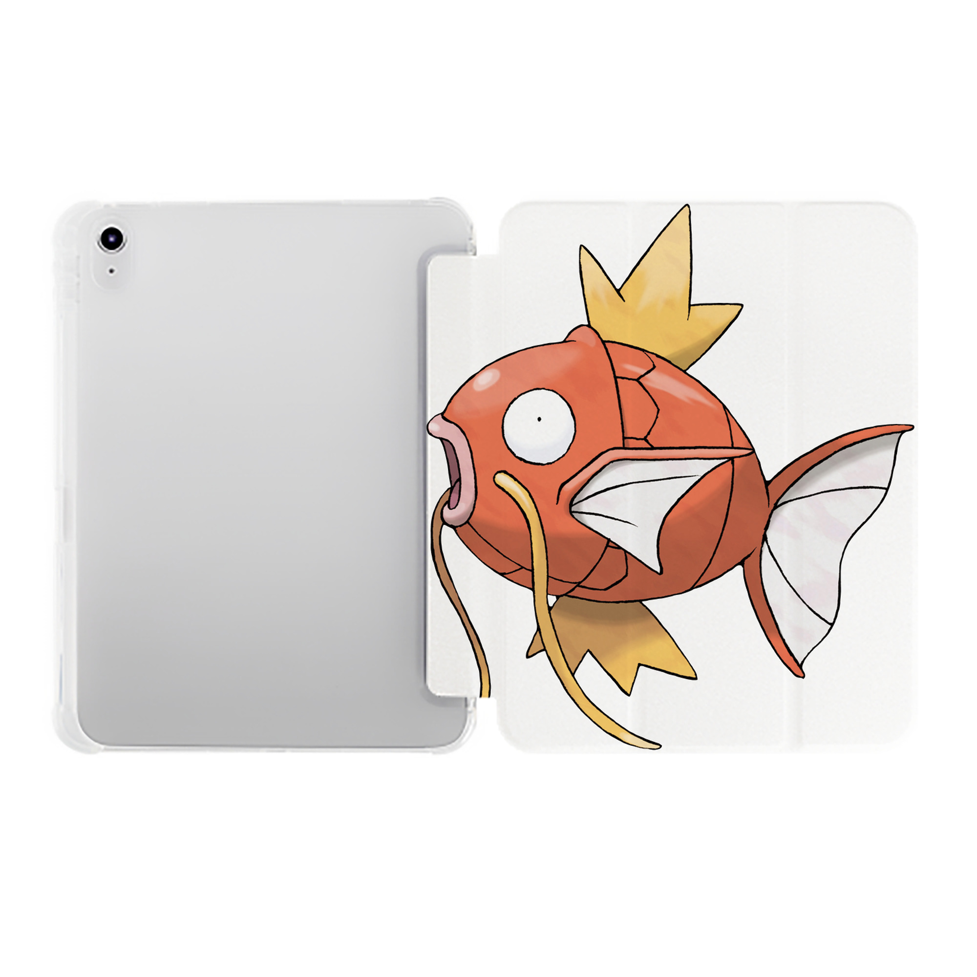 （画像用） ポケットモンスター Pokémon IPad ケース ペン収納付き 三つ折りスタンド PUレザー×シリコン 対応機種9.5/10.5/10.9インチ